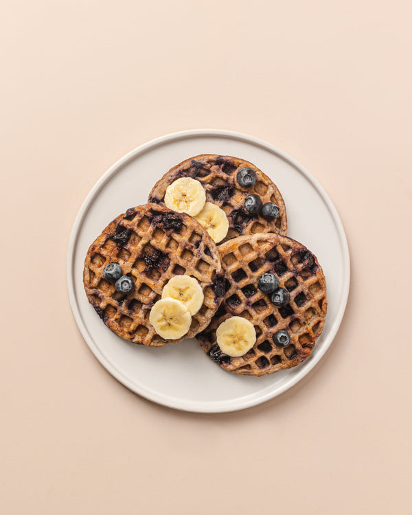 Blueberry Banana Waffles (Local Delivery/ Pickup Only)